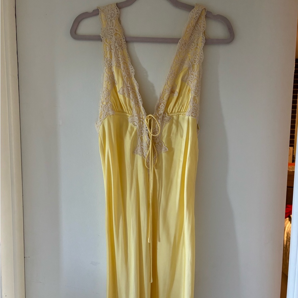 Rumored Yellow Venice Maxi Dress